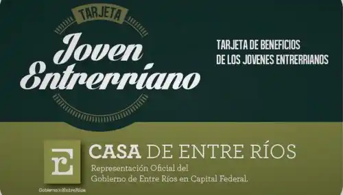 Hoy entregan nuevos ejemplares de la Tarjeta Joven Entrerriano