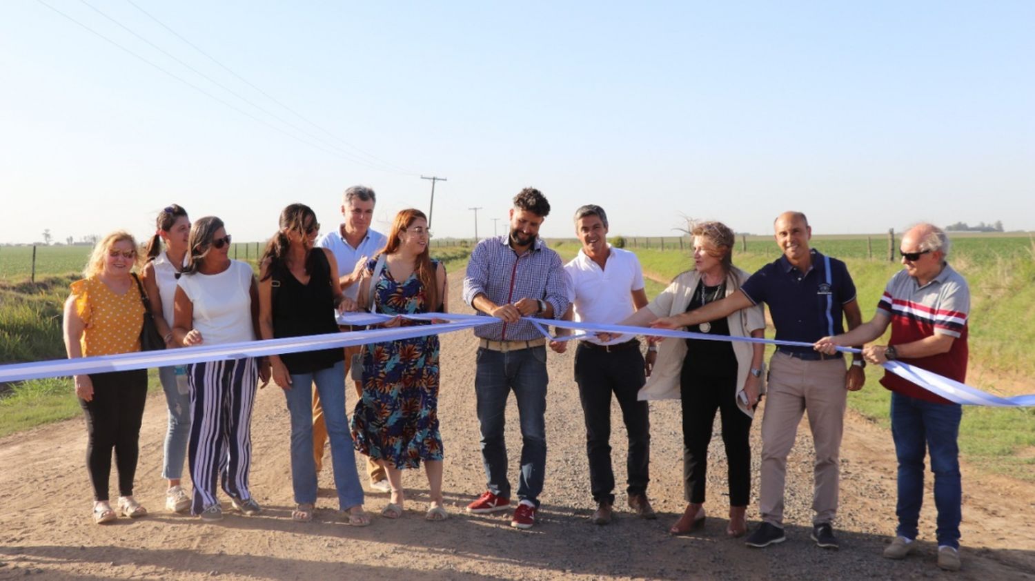 Caminos de la Ruralidad: inauguraron una nueva obra en Murphy