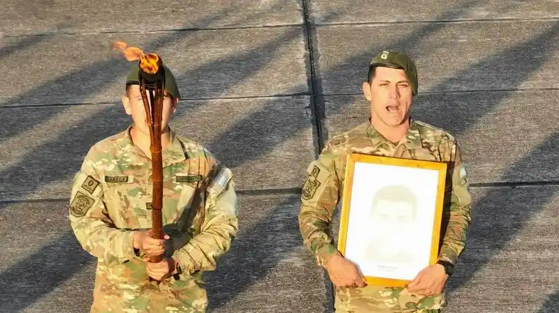 Homenaje a los héroes formoseños del RIMte. 29