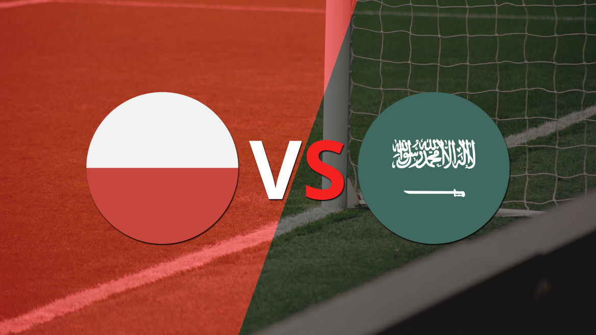 Polonia y Arabia Saudita disputan su primer partido en un Mundial