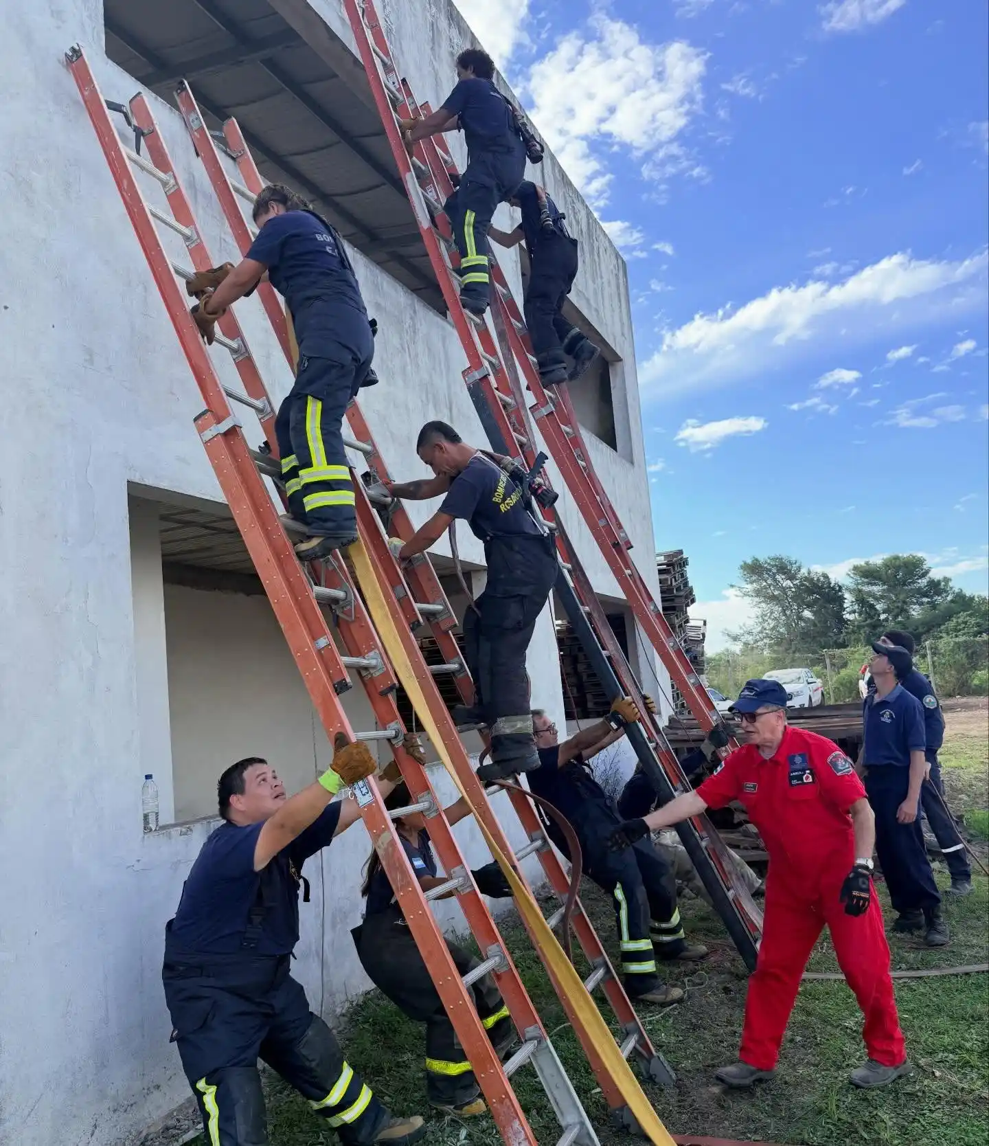 Capacitación de Bpmberos