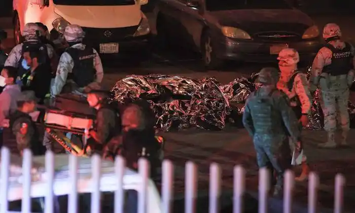 Detienen a los responsables del incendio  en el centro de migrantes de México