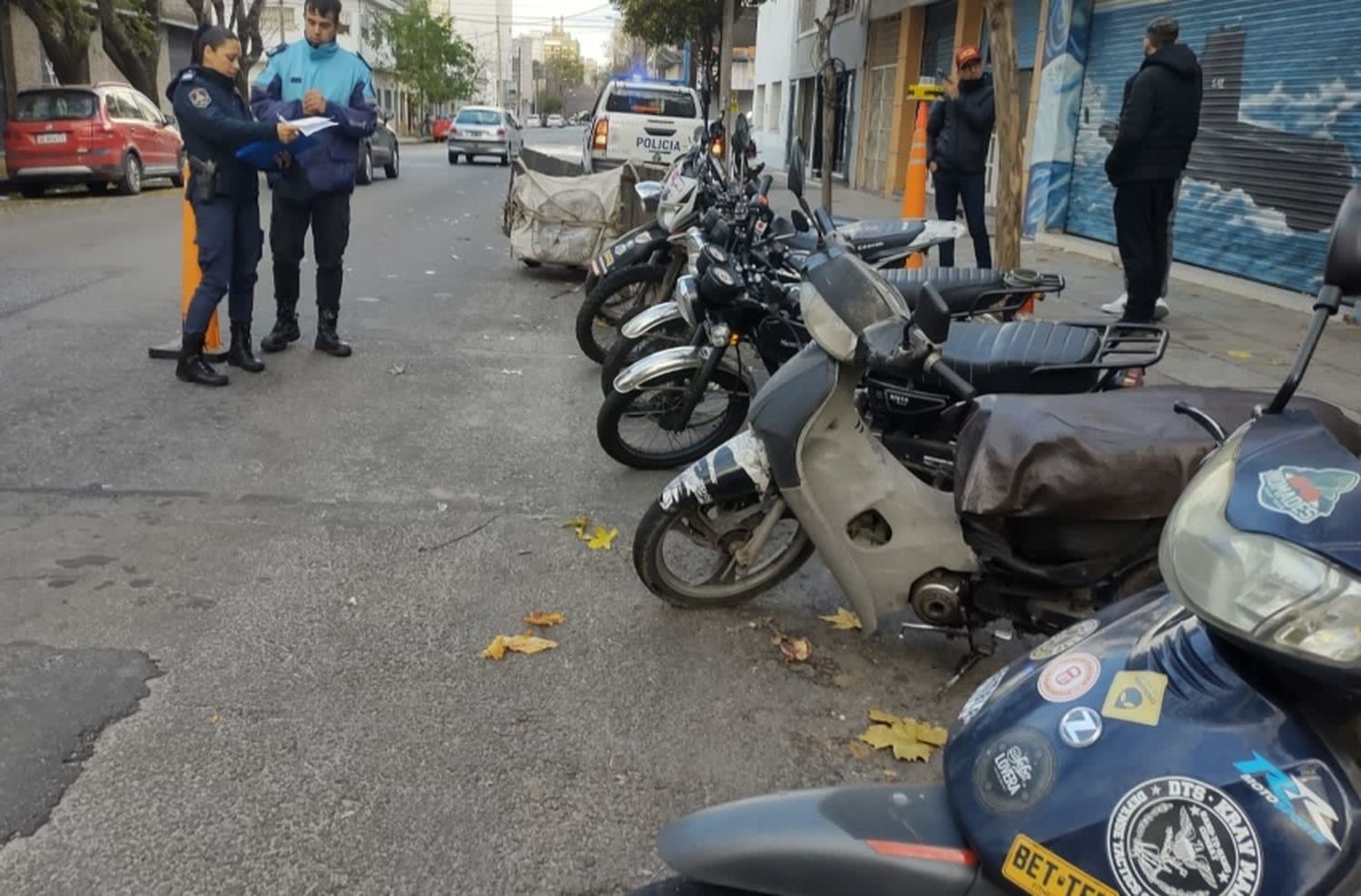Secuestraron 7 motos infractoras: una era robada