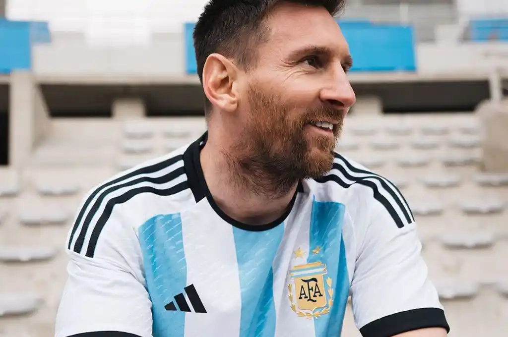 Presentaron la camiseta de la Selección Argentina para el Mundial Qatar 2022