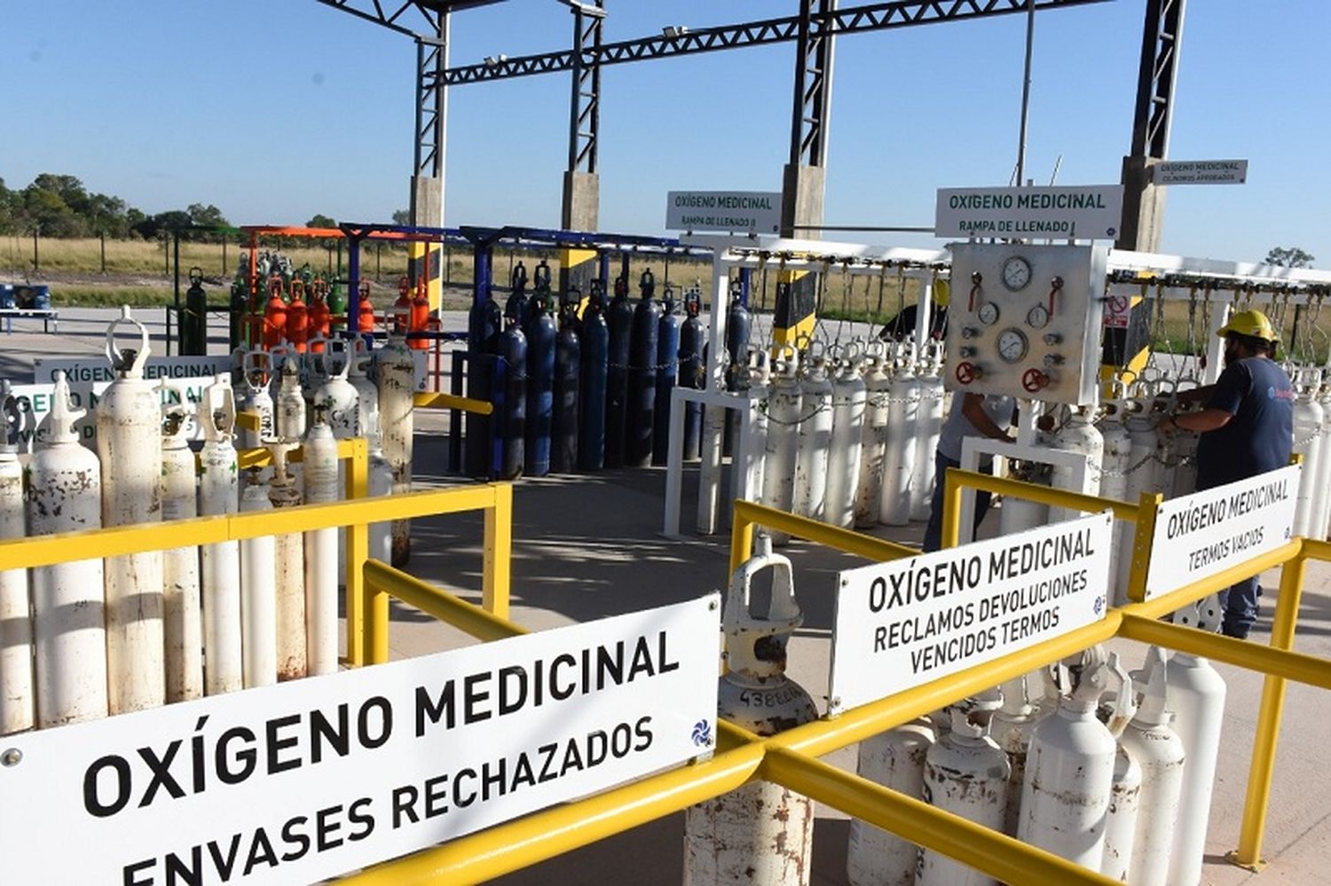 En Formosa está garantizado el suministro de oxígeno medicinal