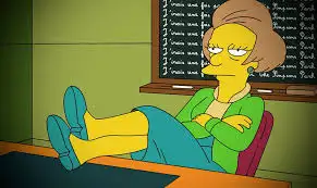 Los Simpson se despidieron de Edna Krabappel
