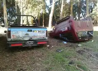 Desarmaron una camioneta robada