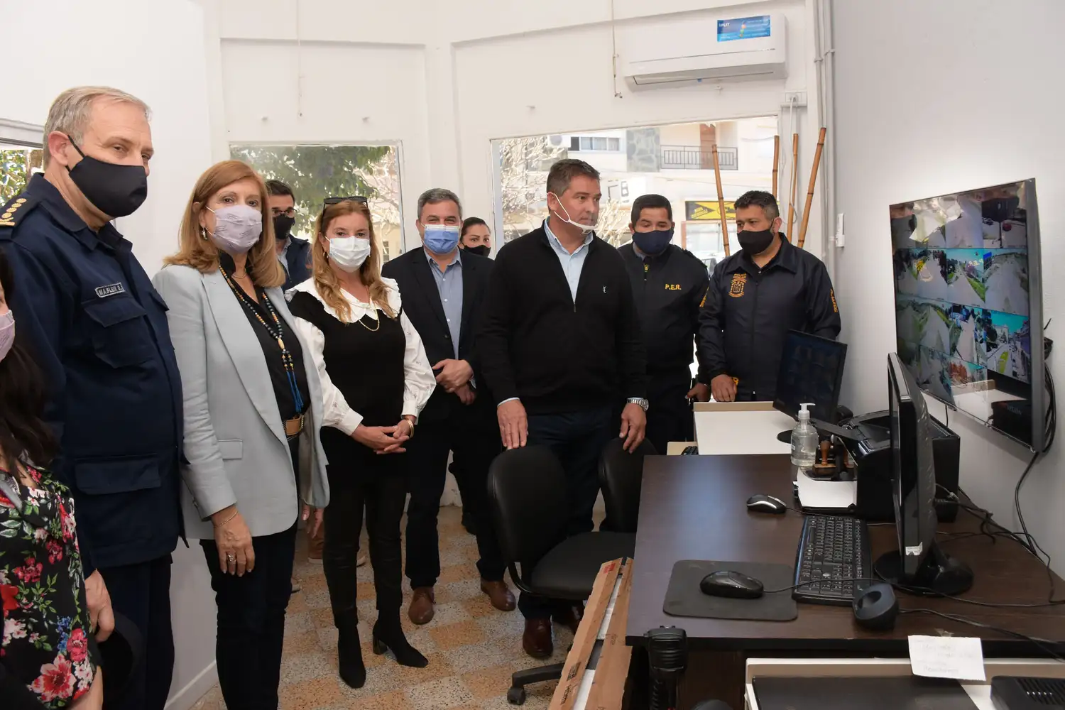 Se inauguró el Centro de Monitoreo de Diamante