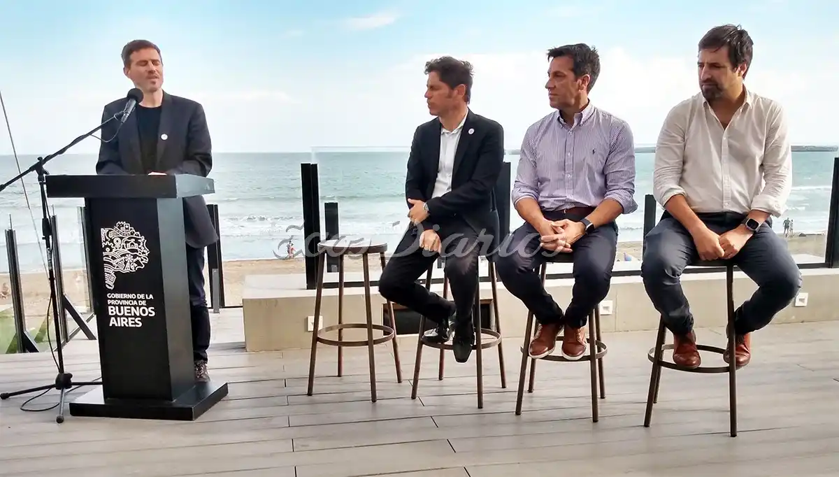 Kicillof y funcionarios brindan la "Conferencia de verano" desde Quequén