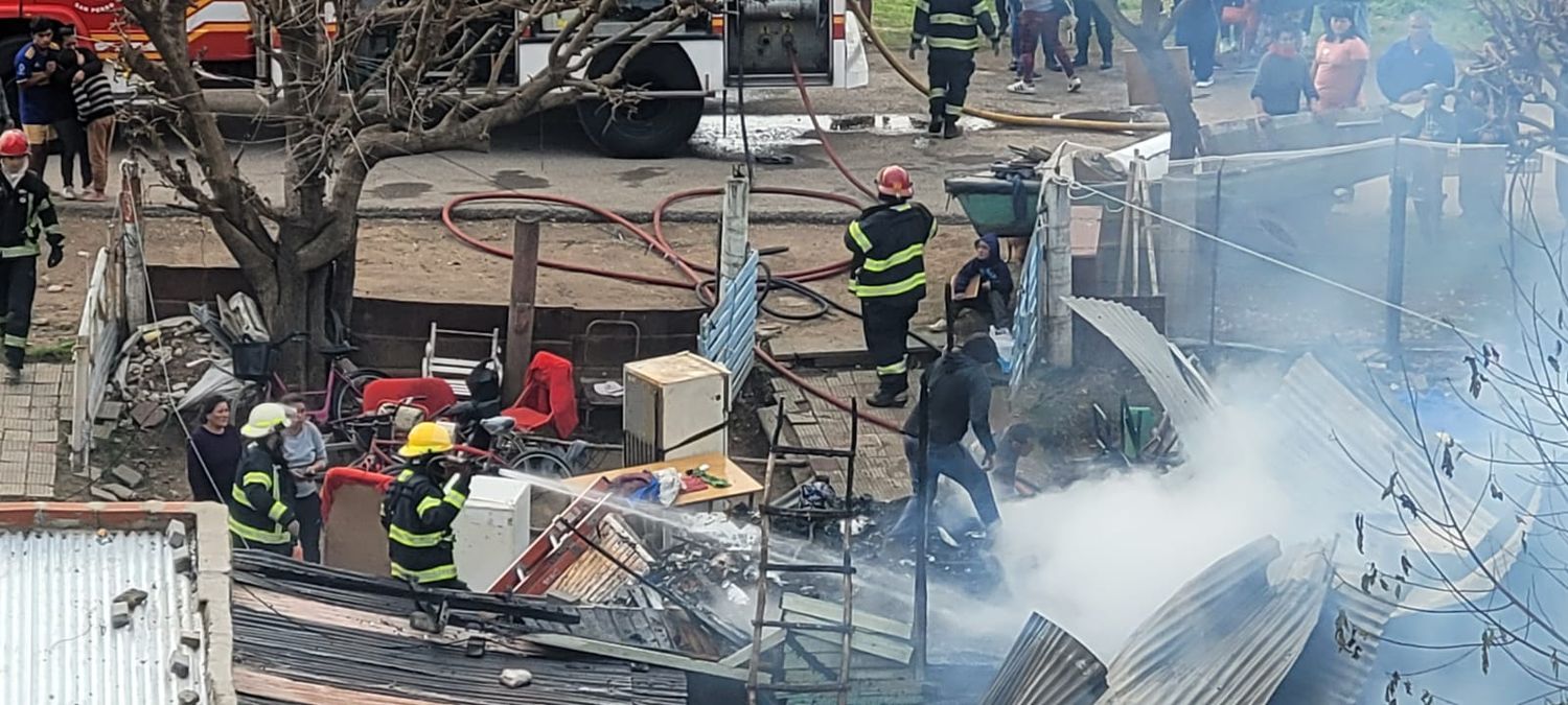 Incendio Cáceres Bajo Cementerio