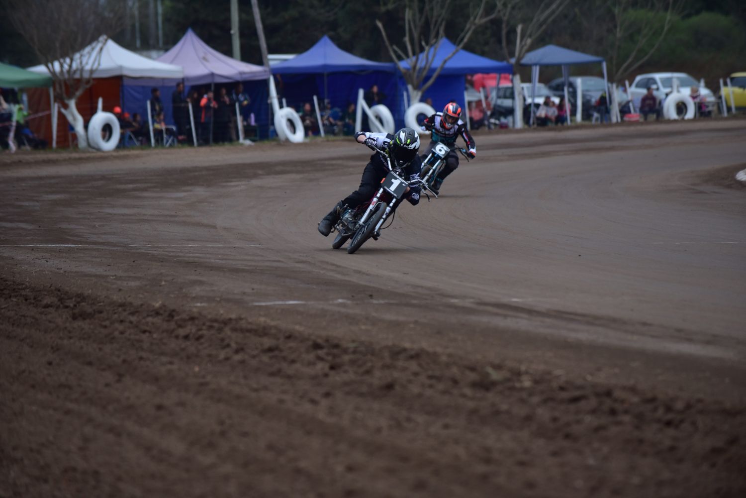 Agustín Delgado, actual campeón de la divisional 110cc Menores.