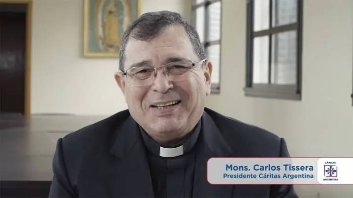 Monseñor Tissera llamó  al compromiso con la  Colecta de Cáritas para  "acortar distancias"