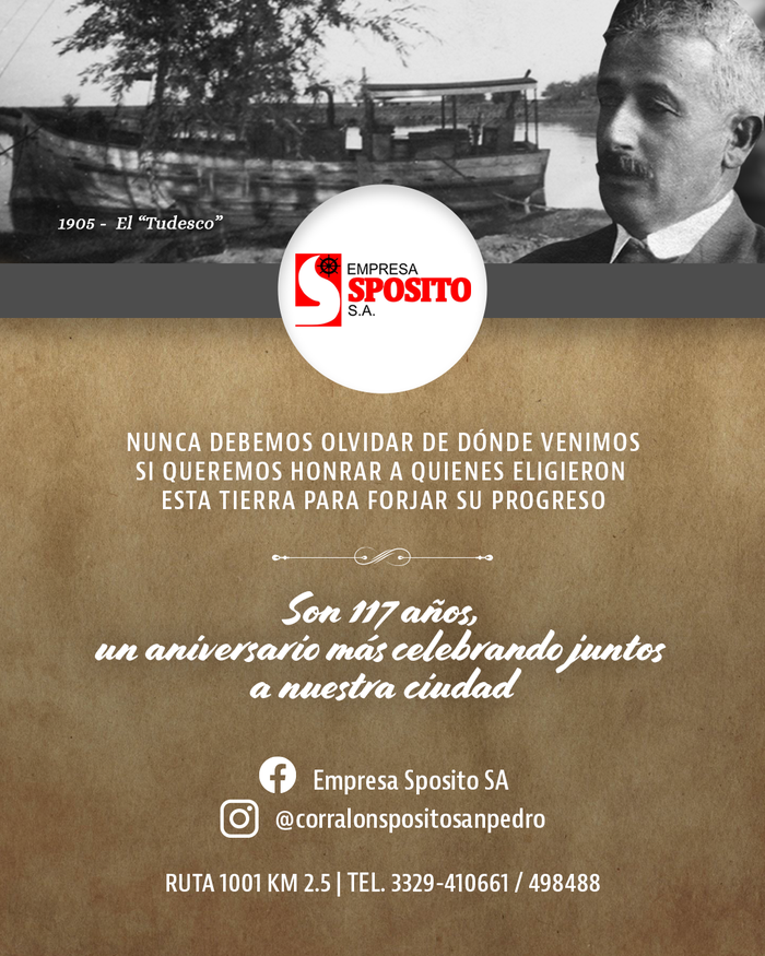 San Pedro 117 años