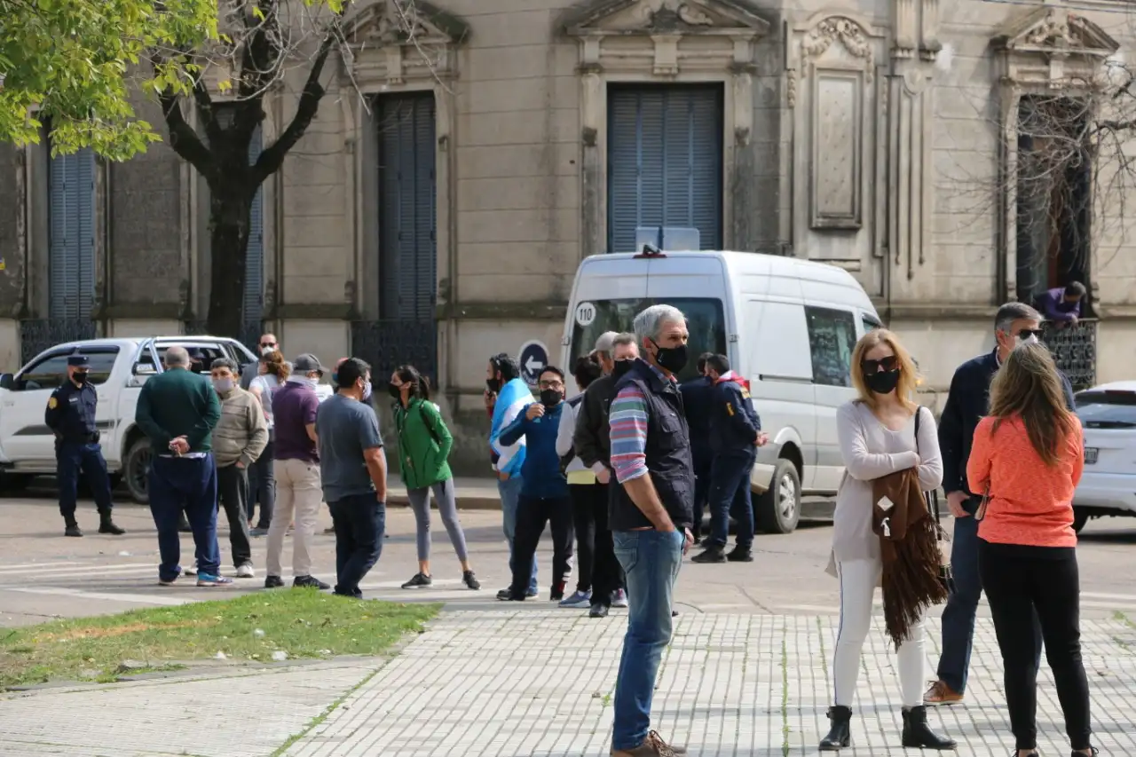 Los comerciantes le agradecieron al Juez Viri por mediar en el conflicto con la Policía