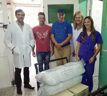 Donaron insumos al Hospital