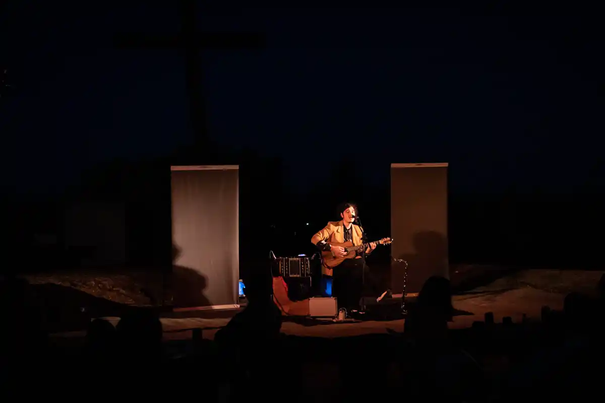 La canción sampedrina, eje de un espectáculo en el Vía Crucis este viernes