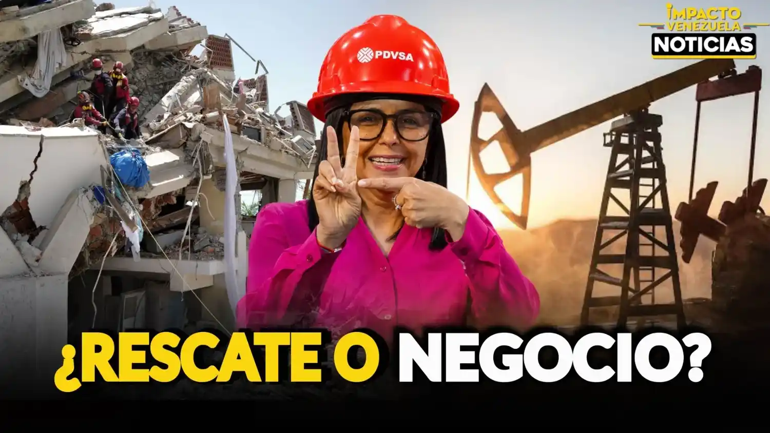 PETRÓLEO SOBRE ESCOMBROS: ¿El supuesto "salvavidas" llegará a las víctimas?