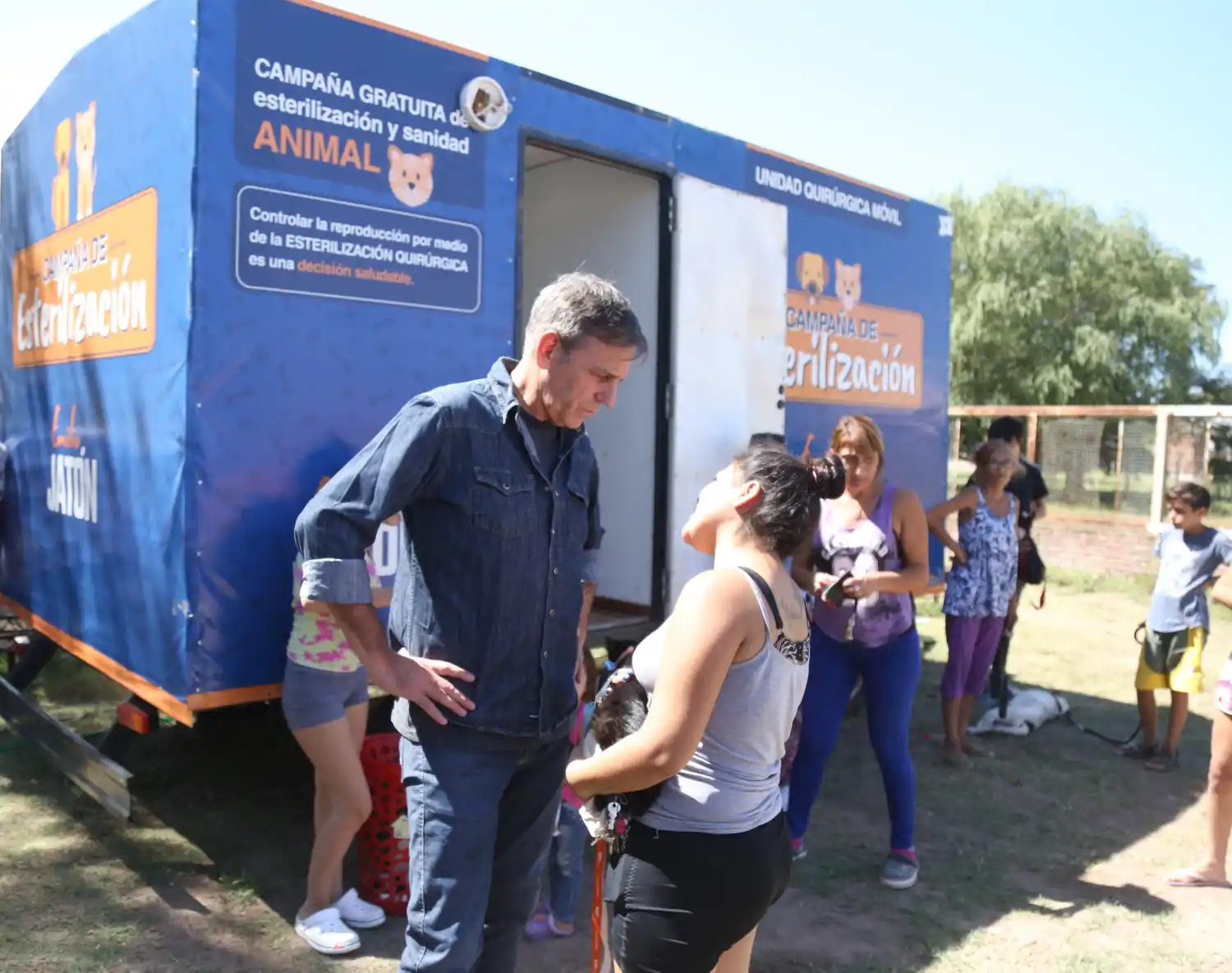 La casilla de castración se muda a barrio San Agustín