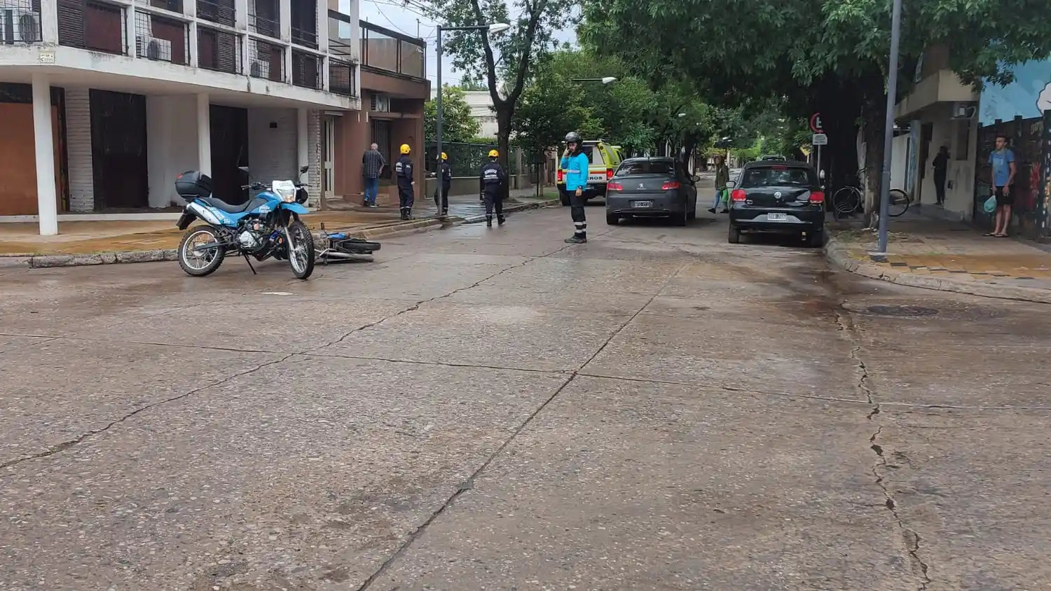 Mañana accidentada en Venado Tuerto.