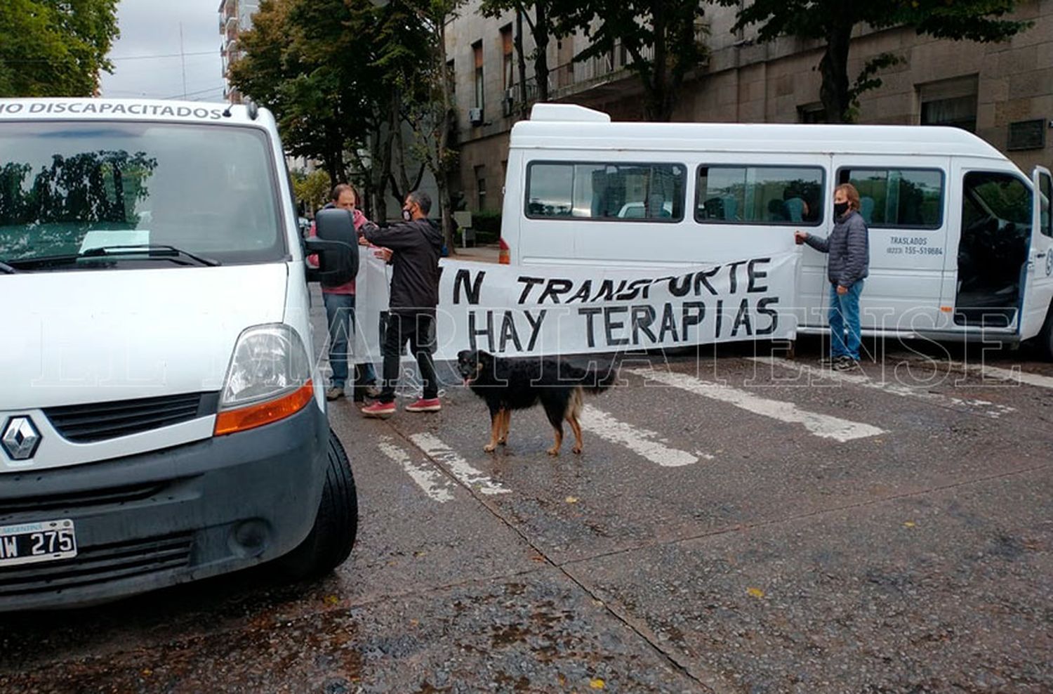 Discapacidad: transportistas paran para "defender su trabajo y el derecho de las personas"