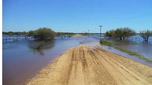 El departamento Islas del Ibicuy bajo el agua
