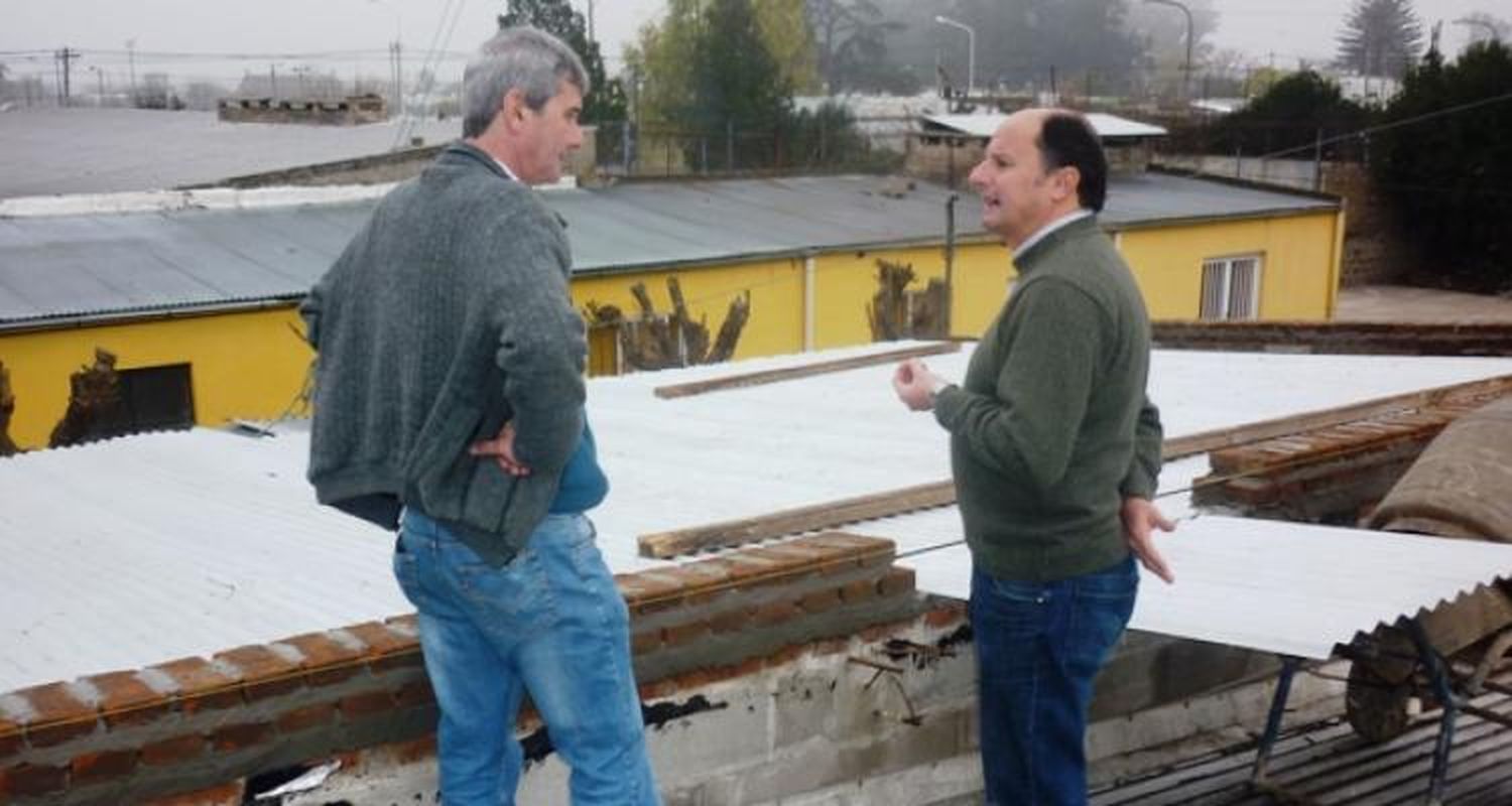 Guacone recorrió el Centro de Salud de Río Tala