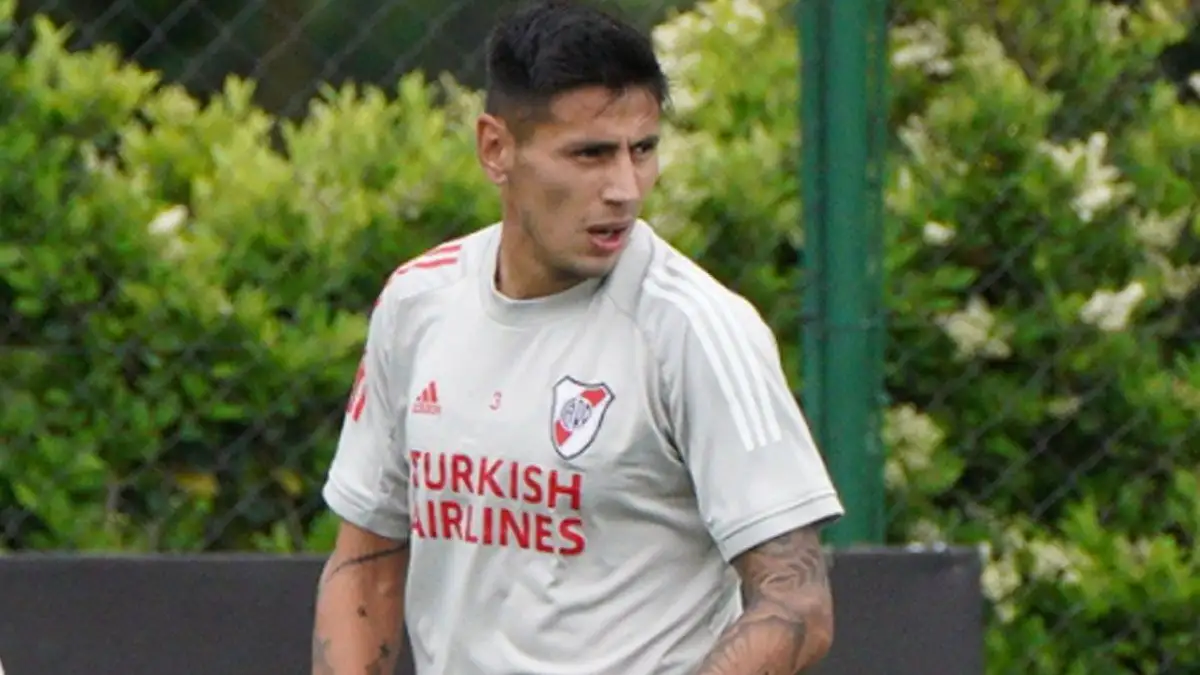 Angileri, nuevamente baja en River.
