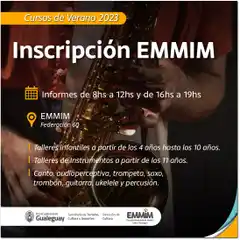 La EMMIM invita a los Cursos de Verano