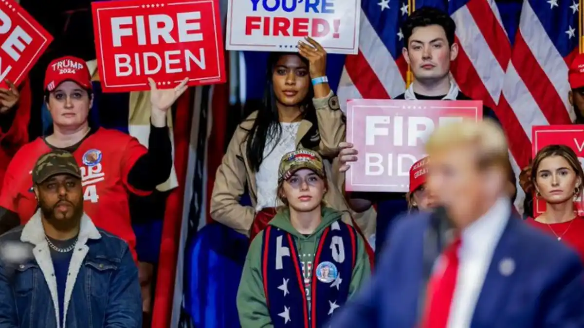 Trump se refirió a los actos vandálicos de migrantes en Nueva York: «En sus países no harían eso» (VIDEO)