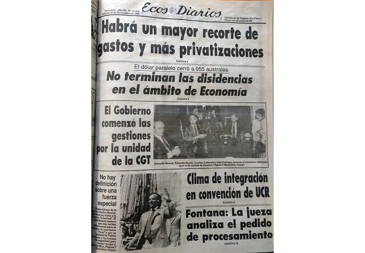 Sábado 25 de noviembre de 1989