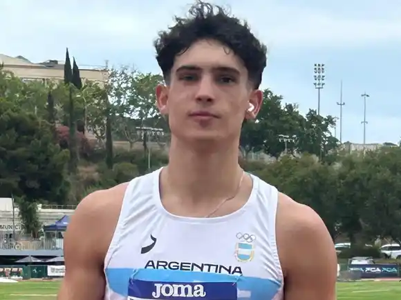 Tomás Mondino brilló en Barcelona y rozó su récord en los 200 metros