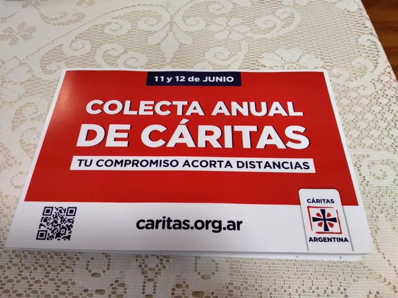 Se viene la Colecta Anual de Cáritas