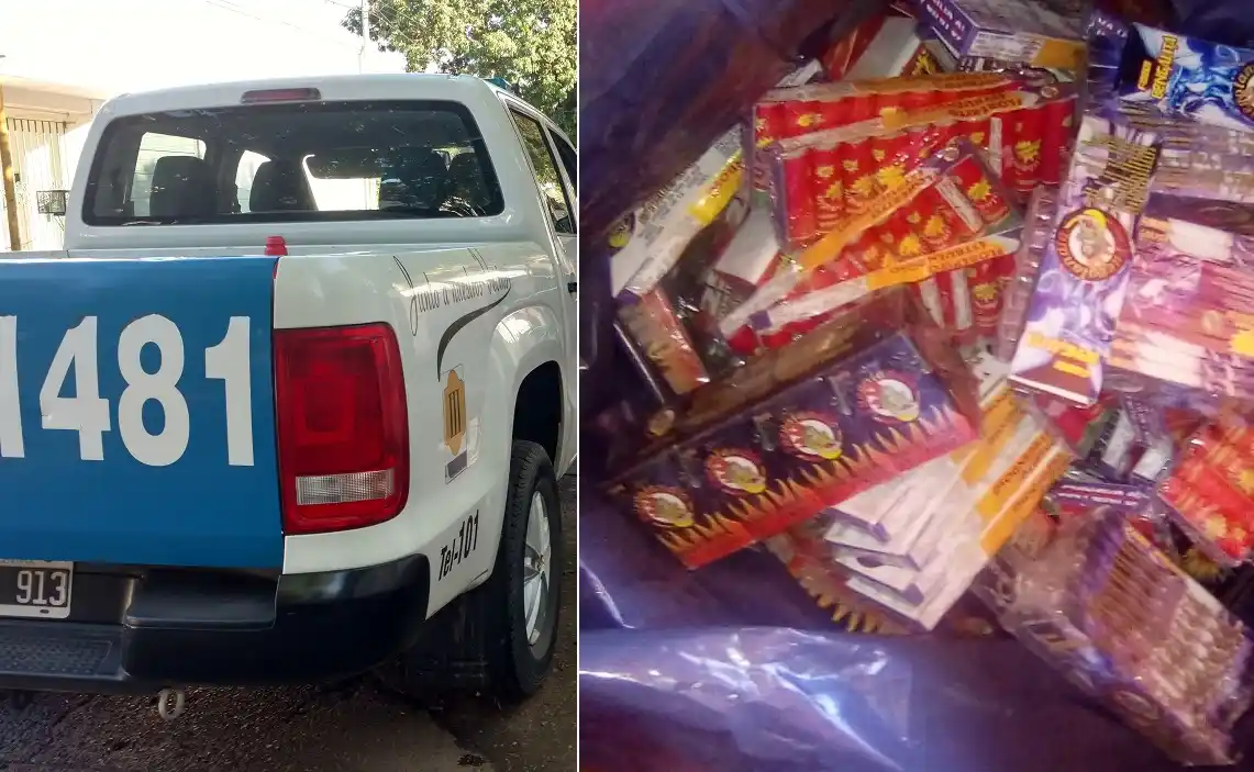 Constatan la venta de pirotecnia en un comercio y debe intervenir la Policía 