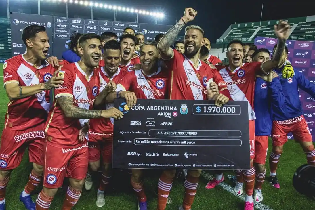 Argentinos le ganó a Gimnasia y se clasificó a cuartos de la Copa Argentina