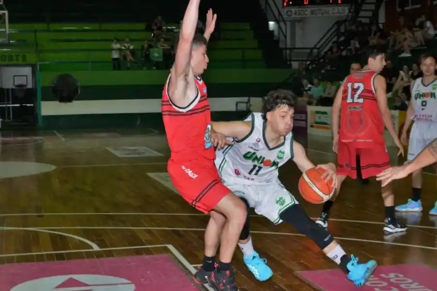 Derrota de Unión en Sunchales en básquet