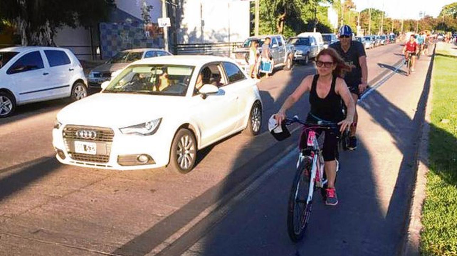 Rosario: la bicisenda de avenida de la Costa duró una semana