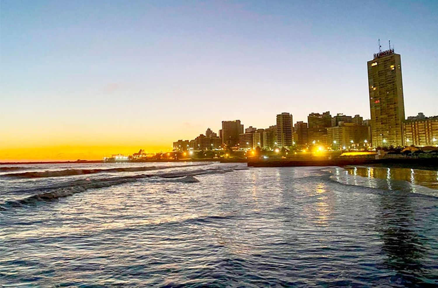 Domingo primaveral en Mar del Plata