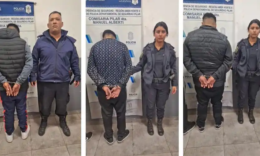 Detienen a cuatro hombres acusados de intentar robar en una casa