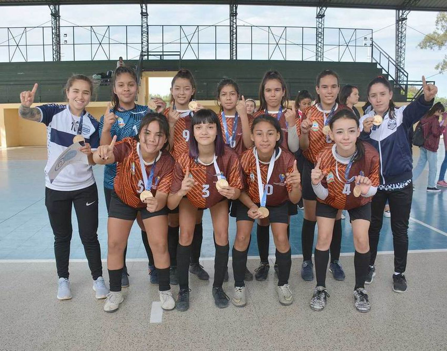 Formosa y Villa Dos Trece
fueron campeones en futsal