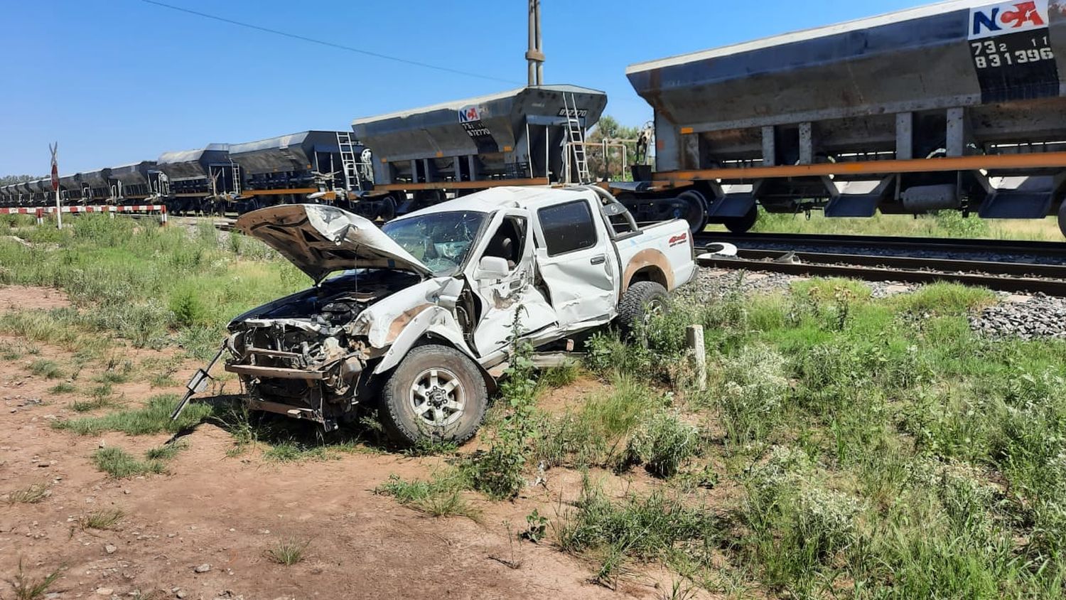 Se recupera la mujer que fue embestida por un tren