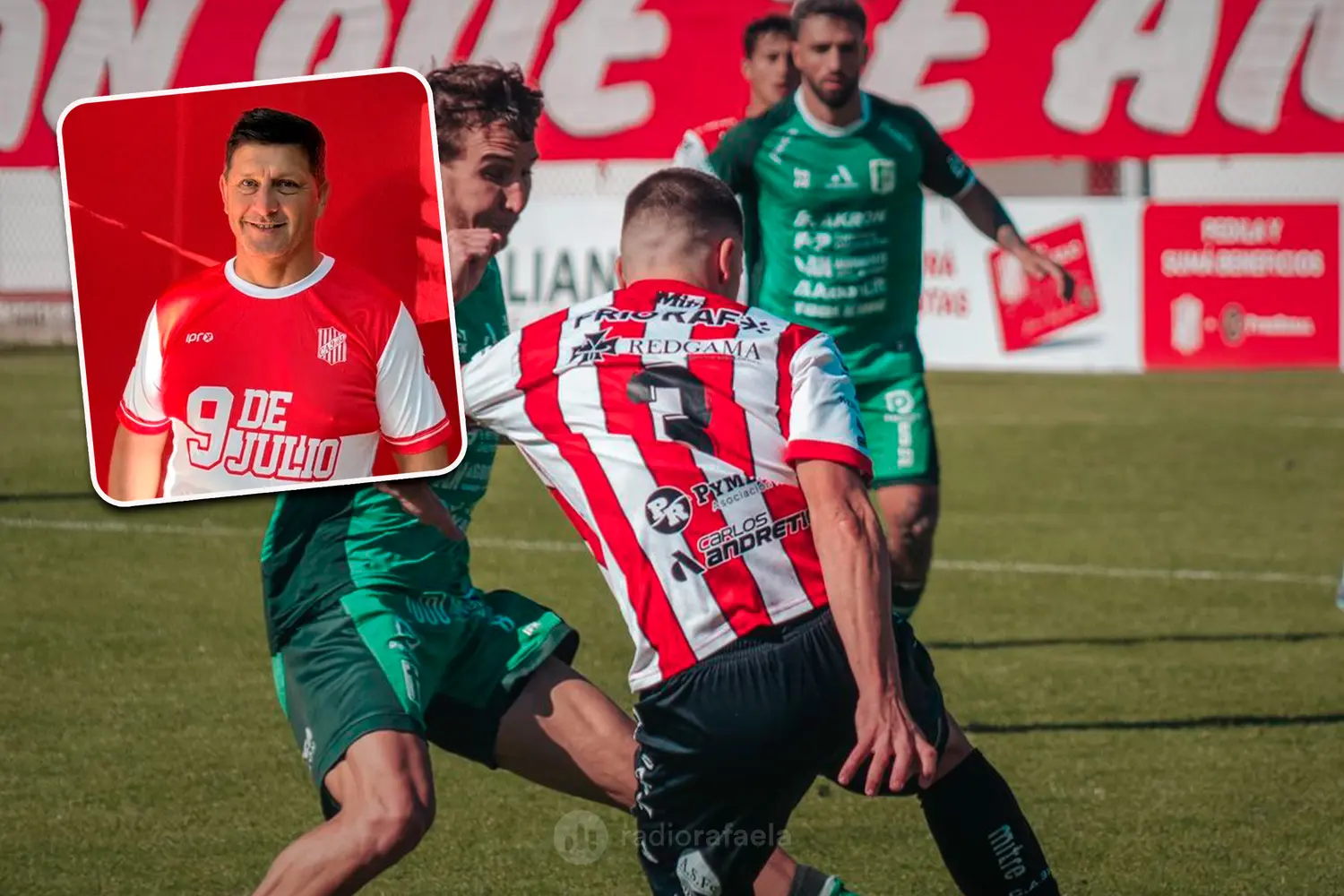 Marcelo "El Chaqueño" Varela - entrenador del Club 9 de Julio | Un repaso por el trabajo que está haciendo el "León" en el Federal A