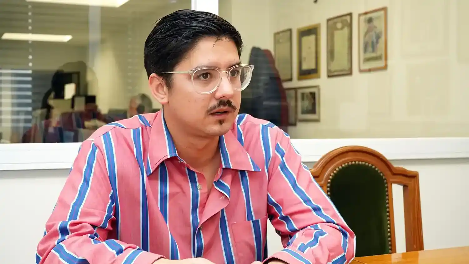 Marcos Pascua. El ingeniero civil analizó la composición etaria de la población