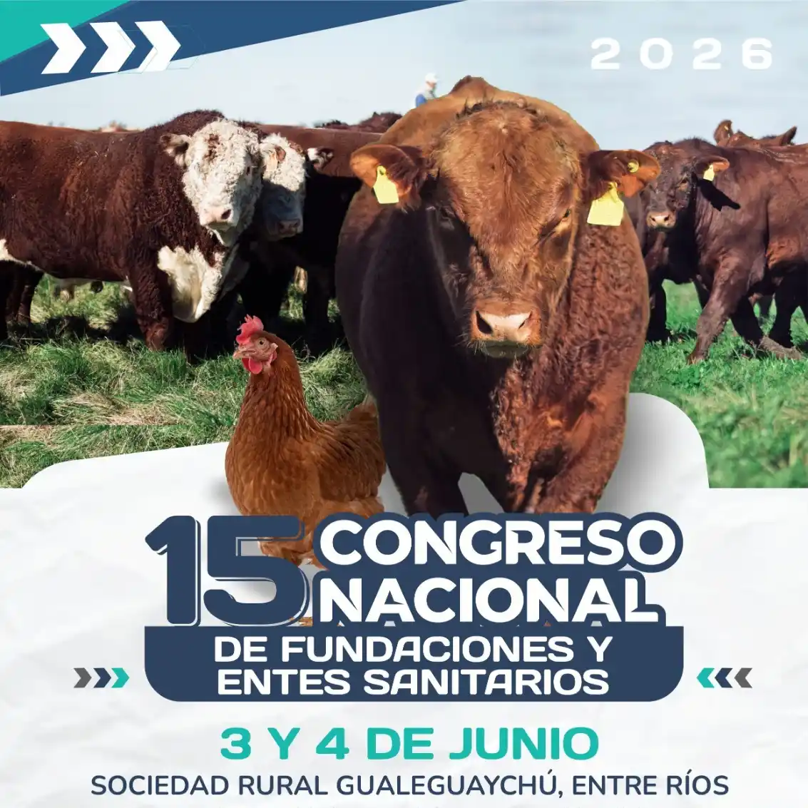 Gualeguaychú recibirá en junio un congreso nacional clave para la sanidad animal