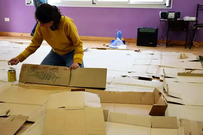 Siguen los preparativos para la fiesta de carnaval