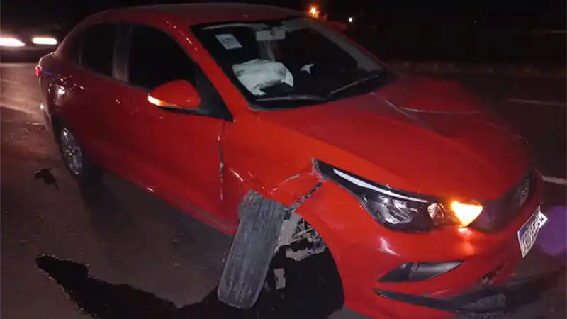 Una camionera provocó un choque en cadena en la Autovía Artigas