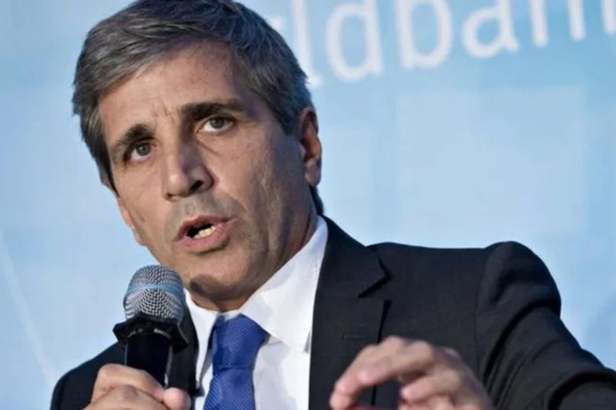 Luis Caputo, Ministro de Economía.