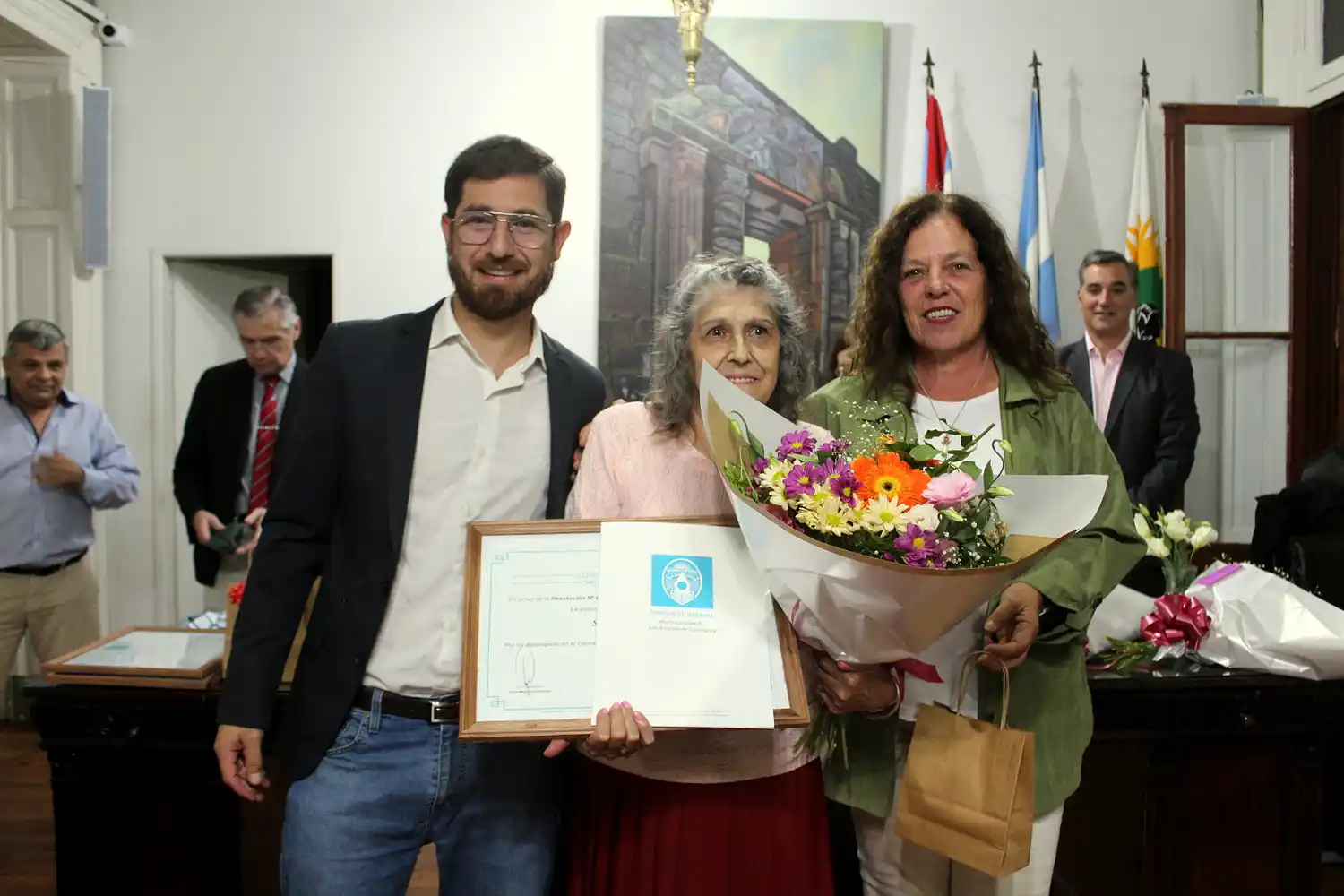 Se reconoció a las primeras cuatro concejales desde 1983