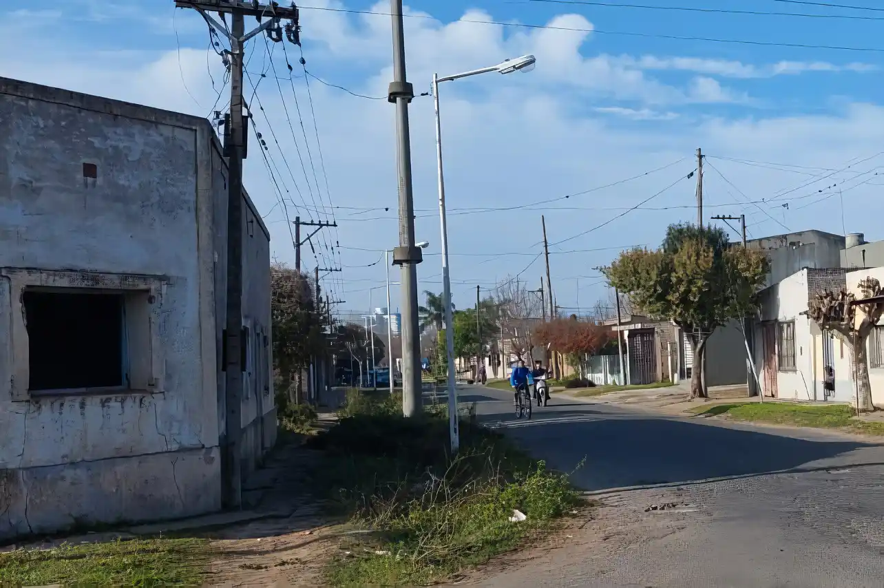 La casa abandonada donde se esconden los delincuentes.