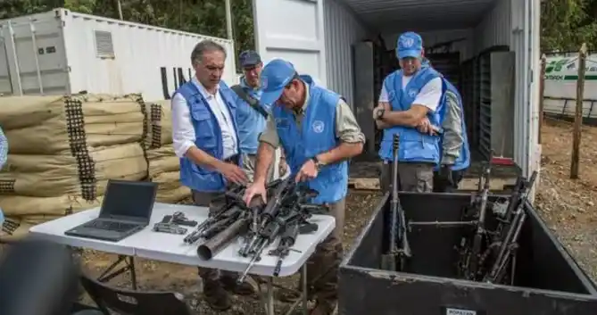 Armas de las FARC: La ONU desmintió al gobierno colombiano