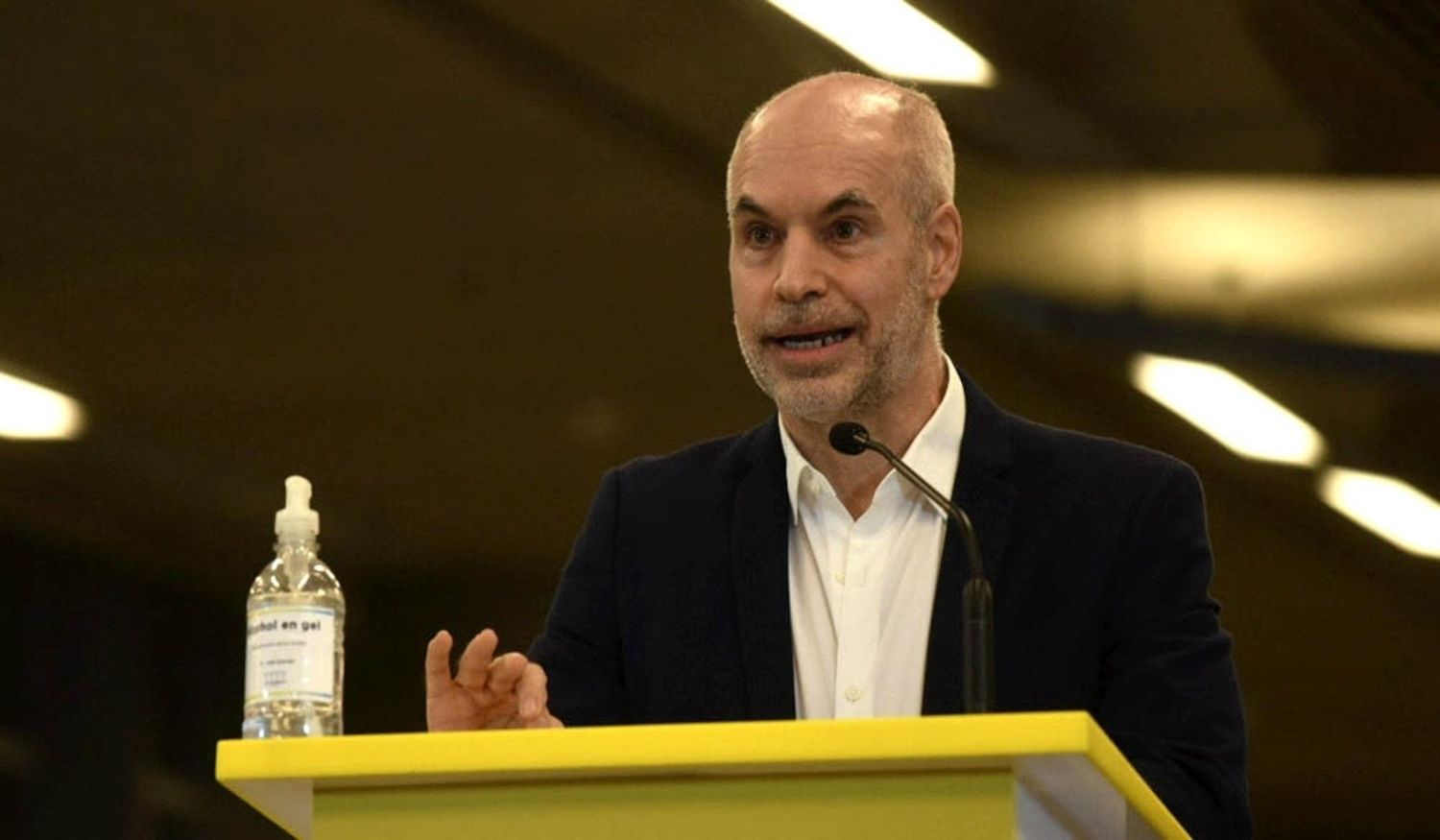 Horacio Rodríguez Larreta llega a Avellaneda